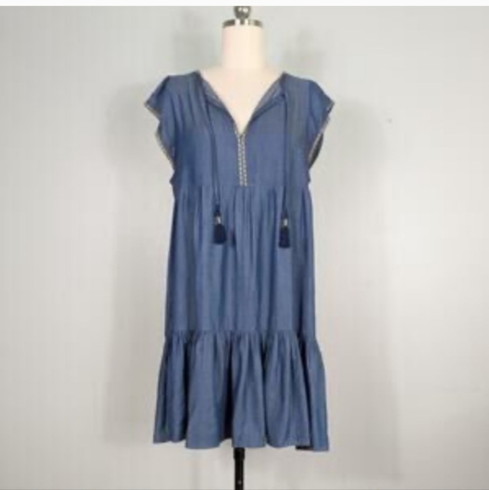 Tommy Bahama Beautiful Babydoll Dress, M